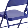 image:imageFlash Furniture Metal Folding Chairs Impulsive Purple Pack of 2Set of 1