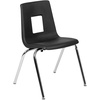 image:imageFlash Furniture Mickey Advantage Black Student Stack School Chair  12inchBlack