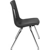 image:imageFlash Furniture Mickey Advantage Black Student Stack School Chair  12inchBlack