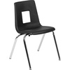 image:imageFlash Furniture Mickey Advantage Black Student Stack School Chair  12inchBlack