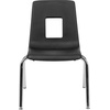 image:imageFlash Furniture Mickey Advantage Black Student Stack School Chair  12inchBlack