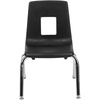 image:imageFlash Furniture Mickey Advantage Black Student Stack School Chair  12inchBlack