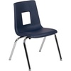 image:imageFlash Furniture Mickey Advantage Black Student Stack School Chair  12inchNavy