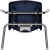 image:imageFlash Furniture Mickey Advantage Black Student Stack School Chair  12inchNavy
