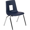 image:imageFlash Furniture Mickey Advantage Black Student Stack School Chair  12inchNavy