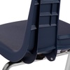 image:imageFlash Furniture Mickey Advantage Black Student Stack School Chair  12inchNavy