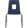 image:imageFlash Furniture Mickey Advantage Black Student Stack School Chair  12inchNavy
