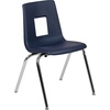 image:imageFlash Furniture Mickey Advantage Black Student Stack School Chair  12inchNavy