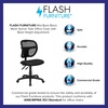 image:imageFlash Furniture MidBack Navy Blue Mesh Swivel Task Office Chair with Back Height AdjustmentBlack