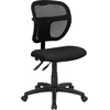 image:imageFlash Furniture MidBack Navy Blue Mesh Swivel Task Office Chair with Back Height AdjustmentBlack
