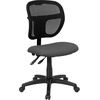 image:imageFlash Furniture MidBack Navy Blue Mesh Swivel Task Office Chair with Back Height AdjustmentGrey