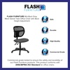 image:imageFlash Furniture MidBack Navy Blue Mesh Swivel Task Office Chair with Back Height AdjustmentGrey