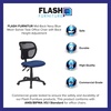 image:imageFlash Furniture MidBack Navy Blue Mesh Swivel Task Office Chair with Back Height AdjustmentNavy Blue