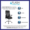 image:imageFlash Furniture Milford High Back Ergonomic Office Chair with Contemporary Mesh Design in Black and White
