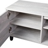 image:imageFlash Furniture Nelson Mid Century Modern TV Stand for up to 60 TVs  Gray Finish  70 Wide  Adjustable Shelves  Open and Closed Storage