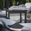 image:imageFlash Furniture Newport 2Tier Adirondack Side Table  Recycled HDPE AllWeather Materials  IndoorOutdoor  WhiteBlack