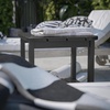 image:imageFlash Furniture Newport 2Tier Adirondack Side Table  Recycled HDPE AllWeather Materials  IndoorOutdoor  WhiteBlack