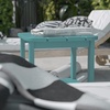 image:imageFlash Furniture Newport 2Tier Adirondack Side Table  Recycled HDPE AllWeather Materials  IndoorOutdoor  WhiteBlue