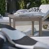 image:imageFlash Furniture Newport 2Tier Adirondack Side Table  Recycled HDPE AllWeather Materials  IndoorOutdoor  WhiteBrown