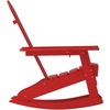 image:imageFlash Furniture Newport Adirondack Rocking Chair with Cup Holder Weather Resistant Poly Resin Adirondack Rocking Chair BrownRed