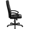 image:imageFlash Furniture Nora High Back Black LeatherSoft Executive Swivel Office Chair with Arms