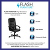 image:imageFlash Furniture Nora High Back Black LeatherSoft Executive Swivel Office Chair with Arms