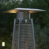 image:imageFlash Furniture Outdoor Patio Heater with Wheels  Bronze  42000 BTU  75 Feet Tall  Stainless Steel  For Residential and Commercial Use 90 High BronzeBlack