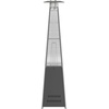 image:imageFlash Furniture Outdoor Patio Heater with Wheels  Bronze  42000 BTU  75 Feet Tall  Stainless Steel  For Residential and Commercial Use 90 High BronzeSlate Gray