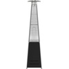 image:imageFlash Furniture Outdoor Patio Heater with Wheels  Silver  42000 BTU  75 Feet Tall  Stainless Steel  For Residential and Commercial UseBlack
