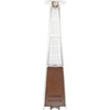 image:imageFlash Furniture Outdoor Patio Heater with Wheels  Silver  42000 BTU  75 Feet Tall  Stainless Steel  For Residential and Commercial UseBronze