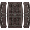 image:imageFlash Furniture Paige EasyFold Kids Outdoor Picnic Table and Benches  Commercial Grade Folding Plastic Play Table  Recommended for up to Age 5  BrownBrown