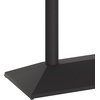 image:imageFlash Furniture Palis 27 x 15 IndoorOutdoor Dining Height Double Column Table Base Cast Iron Base with Steel Columns Black  Fits 30 x 48 Table TopsBlack