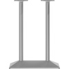 image:imageFlash Furniture Palis 27 x 15 IndoorOutdoor Dining Height Double Column Table Base Cast Iron Base with Steel Columns Black  Fits 30 x 48 Table TopsSilver