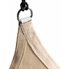 image:imageFlash Furniture Palmetto Rectangle Sun Sail Canopy Recycled HDPE with Reinforced Edges Stainless Steel D Rings Included 5 FT Nylon Attachment Ropes 20 FT Sand