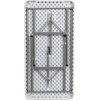 image:imageFlash Furniture Park Commercial Grade 6Foot BiFold Brown Rattan Plastic Folding TableGranite White