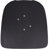 image:imageFlash Furniture Perry Set of 4 Poly Resin Wood Seat  Mint Polystyrene  Rounded Edges for Comfort  For Colorful Metal Chairs and Stools  IndoorOutdoorBlack