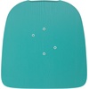 image:imageFlash Furniture Perry Set of 4 Poly Resin Wood Seat  Mint Polystyrene  Rounded Edges for Comfort  For Colorful Metal Chairs and Stools  IndoorOutdoorMint