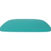 image:imageFlash Furniture Perry Set of 4 Poly Resin Wood Seat  Mint Polystyrene  Rounded Edges for Comfort  For Colorful Metal Chairs and Stools  IndoorOutdoorMint
