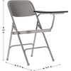 image:imageFlash Furniture Ralph Premium Steel Folding Chair with Left Handed Tablet Arm Pack of 2Set of 1