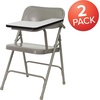 image:imageFlash Furniture Ralph Premium Steel Folding Chair with Left Handed Tablet Arm Pack of 2set of 2