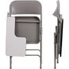 image:imageFlash Furniture Ralph Premium Steel Folding Chair with Right Handed Tablet ArmSet of 2