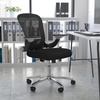 image:imageFlash Furniture Sam MidBack Black Mesh Executive Swivel Ergonomic Office Chair with Height Adjustable FlipUp Arms