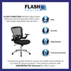 image:imageFlash Furniture Sam MidBack Black Mesh Executive Swivel Ergonomic Office Chair with Height Adjustable FlipUp Arms