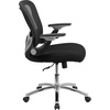 image:imageFlash Furniture Sam MidBack Black Mesh Executive Swivel Ergonomic Office Chair with Height Adjustable FlipUp Arms