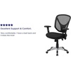 image:imageFlash Furniture Sam MidBack Black Mesh Multifunction Swivel Ergonomic Task Office Chair with Adjustable Arms
