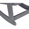 image:imageFlash Furniture Savannah Poly Resin Wood Adirondack Rocking Chair  All Weather Black Polystyrene  Stainless Steel Hardware  Set of 2Grey