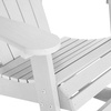 image:imageFlash Furniture Savannah Poly Resin Wood Adirondack Rocking Chair  All Weather Black Polystyrene  Stainless Steel Hardware  Set of 2White