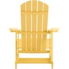 image:imageFlash Furniture Savannah Poly Resin Wood Adirondack Rocking Chair  All Weather Black Polystyrene  Stainless Steel Hardware  Set of 2Yellow