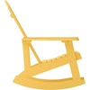 image:imageFlash Furniture Savannah Poly Resin Wood Adirondack Rocking Chair  All Weather Black Polystyrene  Stainless Steel Hardware  Set of 2Yellow
