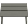 image:imageFlash Furniture Sawyer IndoorOutdoor Commercial Grade Adirondack Ottoman  Gray AllWeather Adirondack Style FootrestGrey